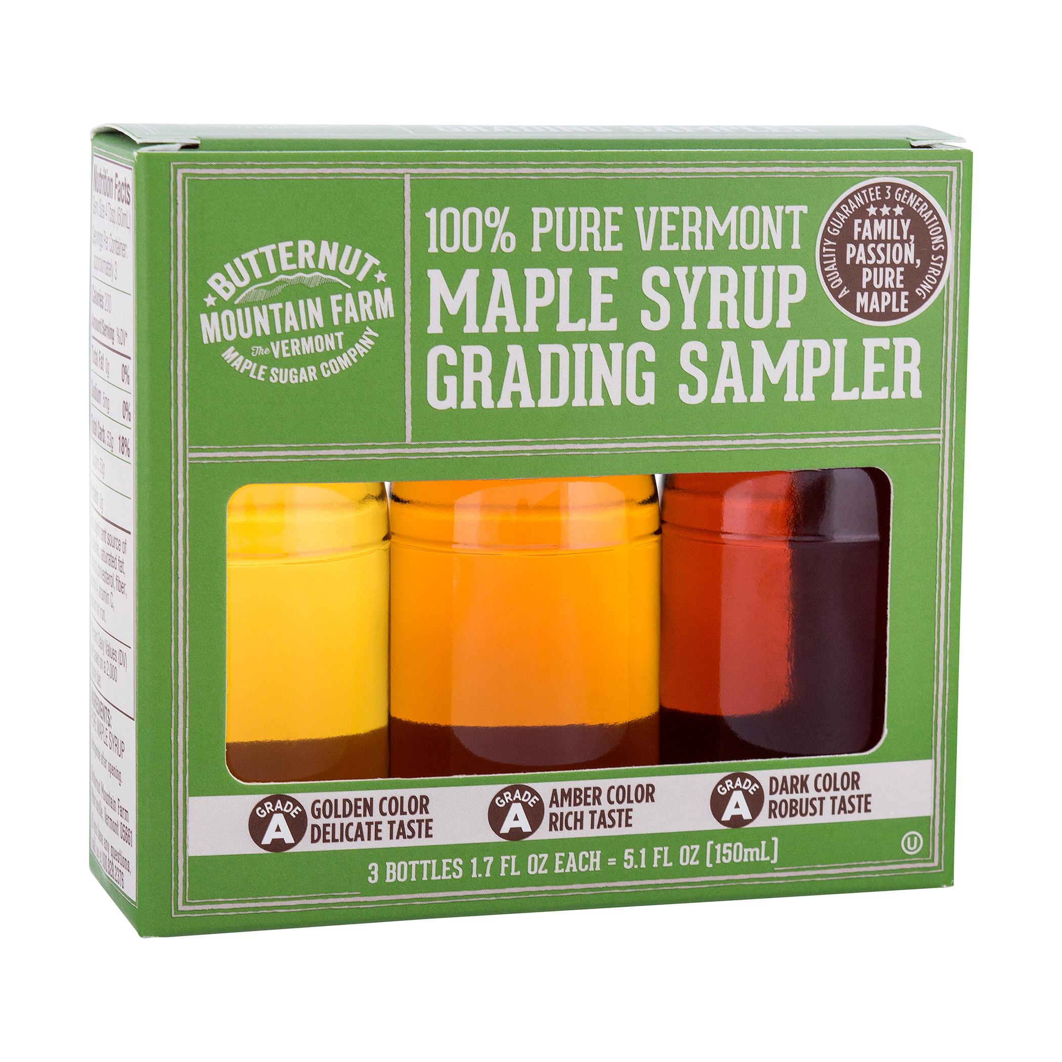 Butternut Mountain Farm Maple Syrup Grading Sampler – Cardullo's ...